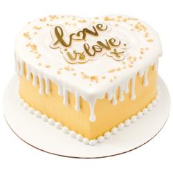 Love is Love Cake Topper Layon - Pack of 12