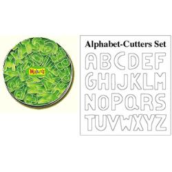 Alphabet Cutter Set - Makin's 26 Pieces