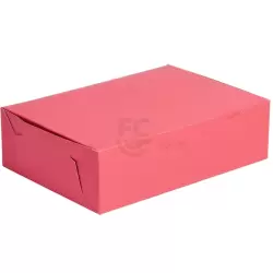 14X10X4 Strawberry (1/4 Sheet) Cake Box
