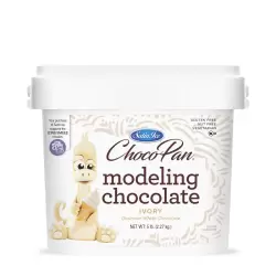 Choco-Pan by Satin Ice Ivory Modeling Chocolate  - 2.27kg (5 lb)