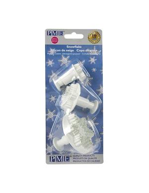 PME Snowflake Plunger Cutter Set of 3 300
