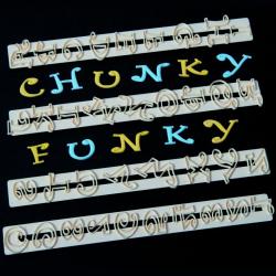 FMM Chunky Funky Capital Letter and Numbers Tappits
